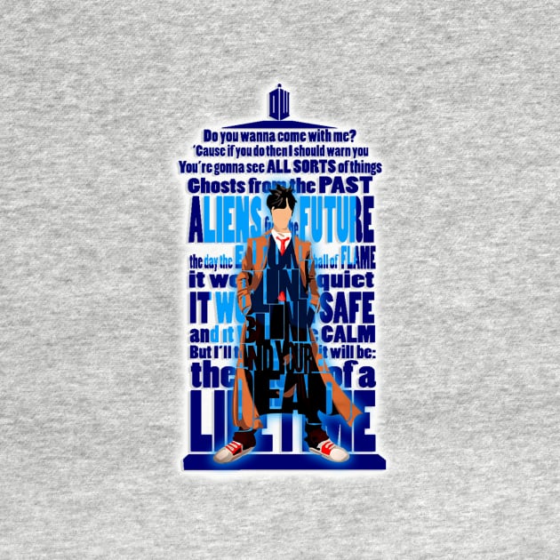 10th Doctor Typograph by Dezigner007